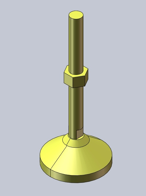 DGC80-M16-L150-C1 DGC80不锈钢万向调整脚蹄缩略图